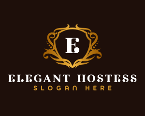 Elegant Crest Boutique logo design