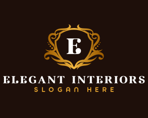 Elegant Crest Boutique logo design