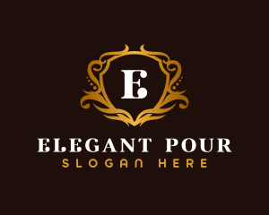 Elegant Crest Boutique logo design