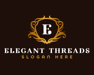 Elegant Crest Boutique logo design