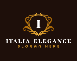 Elegant Crest Boutique logo design