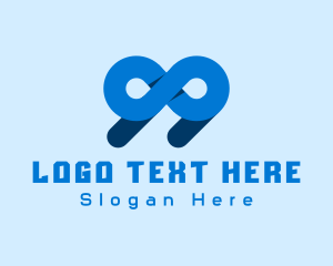 App Developer - Infinity Number 99 logo design
