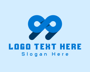 Telecom - Infinity Number 99 logo design