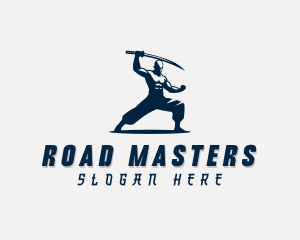 Sword Ninja Warrior Logo