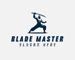 Sword - Sword Ninja Warrior logo design