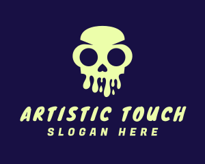 Skull Tattoo Artist logo design