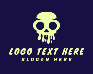 Hip Hop - Skull Tattoo Artist logo design