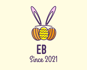 Bunny - Easter Egg Holiday logo design