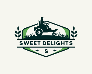 Farming Tractor Harvest Field Logo