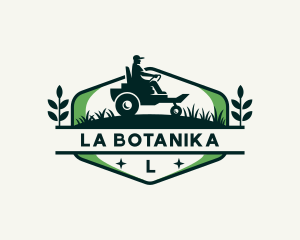 Grainery - Farming Tractor Harvest Field logo design