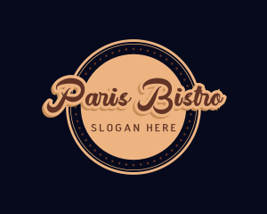 Retro Cursive Diner logo design