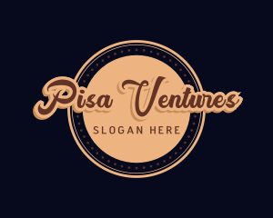 Retro Cursive Diner logo design