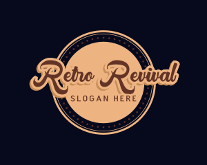 Retro - Retro Cursive Diner logo design