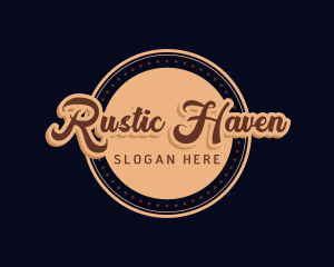 Retro Cursive Diner logo design