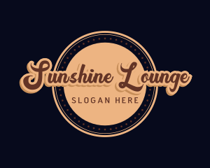 Retro Cursive Diner logo design