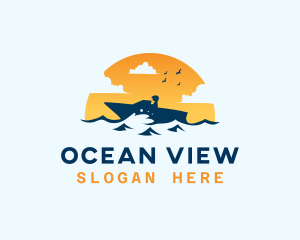 Ocean Boat Yacht logo design