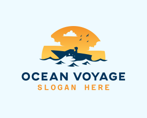 Ocean Boat Yacht logo design