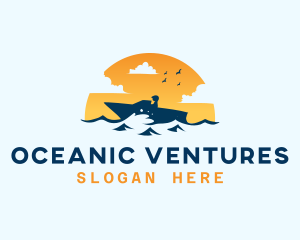 Ocean Boat Yacht logo design