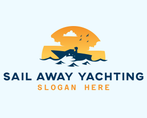 Ocean Boat Yacht logo design