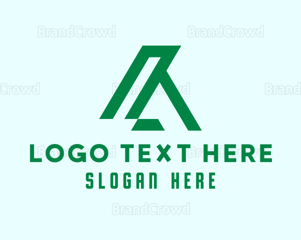 Modern Simple Company Letter A Logo