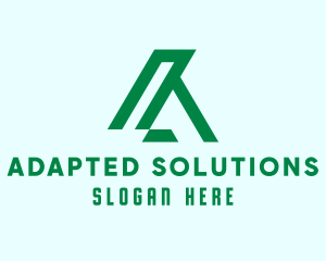 Modern Simple Company Letter A  logo design