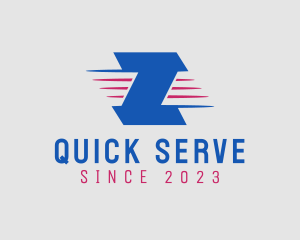 Instant - Delivery Service Letter Z logo design