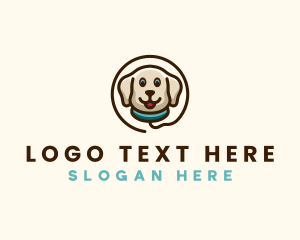 Dog Walker Leash logo design