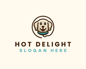 Dog Walker Leash logo design