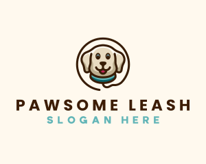 Leash - Dog Walker Leash logo design