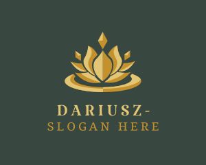 Gold Lotus Yoga Studio  Logo