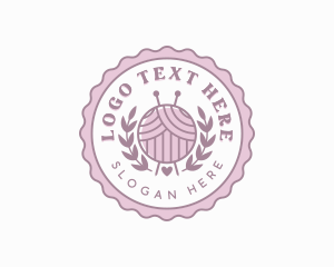 Crochet Knitting Yarn Logo