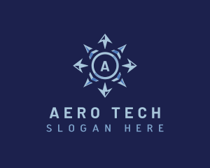 Arrow Tech Startup logo design