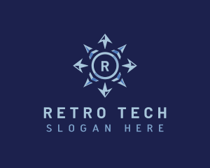 Arrow Tech Startup logo design