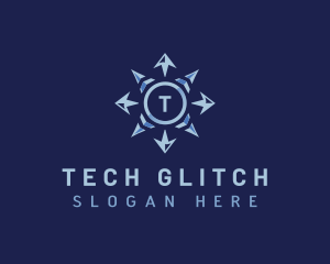 Arrow Tech Startup logo design