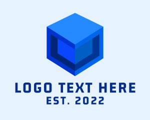 Telecommunication - Gaming Esports Cube logo design
