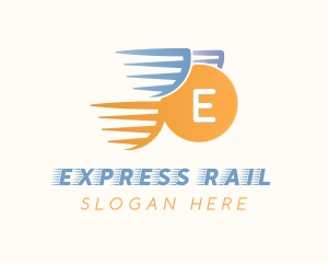 Express Circle Delivery logo design