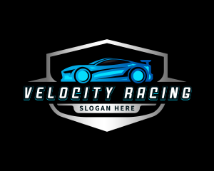 Race Car Automotive logo design