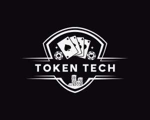 Token - Poker Shield Casino logo design