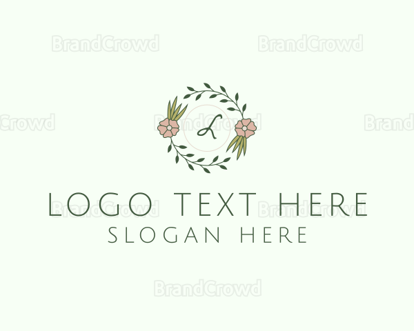 Floral Event Styling Lettermark Logo