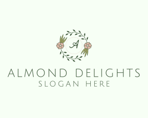 Floral Event Styling Lettermark logo design