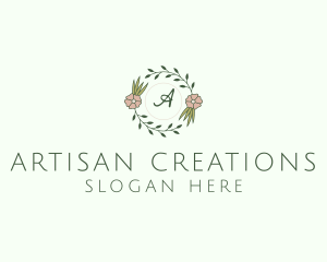 Floral Event Styling Lettermark logo design