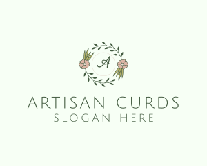 Floral Event Styling Lettermark logo design