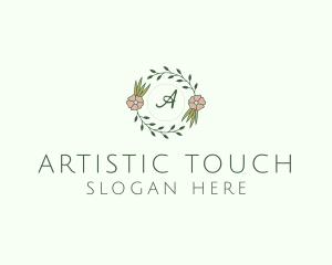 Floral Event Styling Lettermark logo design