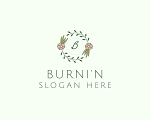 Floral Event Styling Lettermark logo design