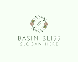 Floral Event Styling Lettermark logo design