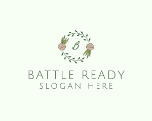 Floral Event Styling Lettermark logo design