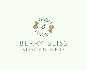 Floral Event Styling Lettermark logo design