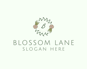 Floral Event Styling Lettermark logo design