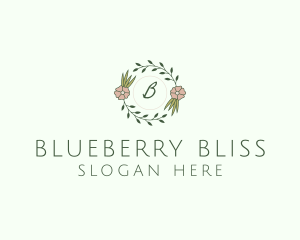 Floral Event Styling Lettermark logo design