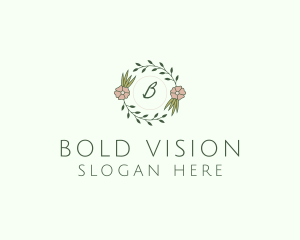 Floral Event Styling Lettermark logo design